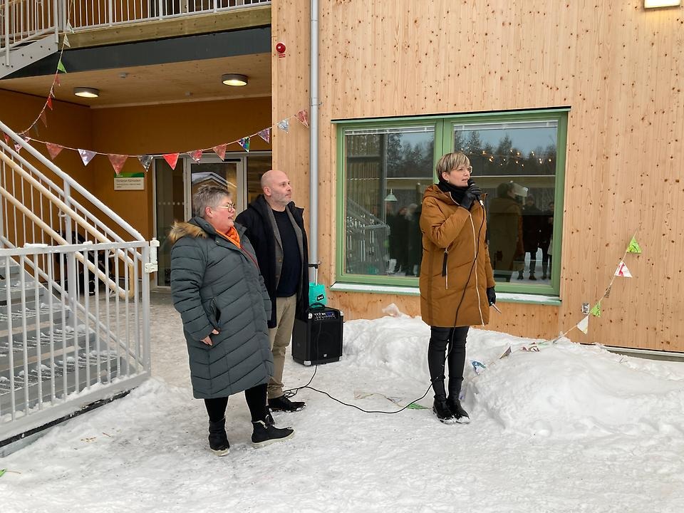 Invigning av förskolan Kålmasken